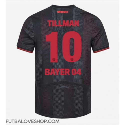 Dres Bayer Leverkusen Malik Tillman #10 Domáci 2025-26 Krátky Rukáv